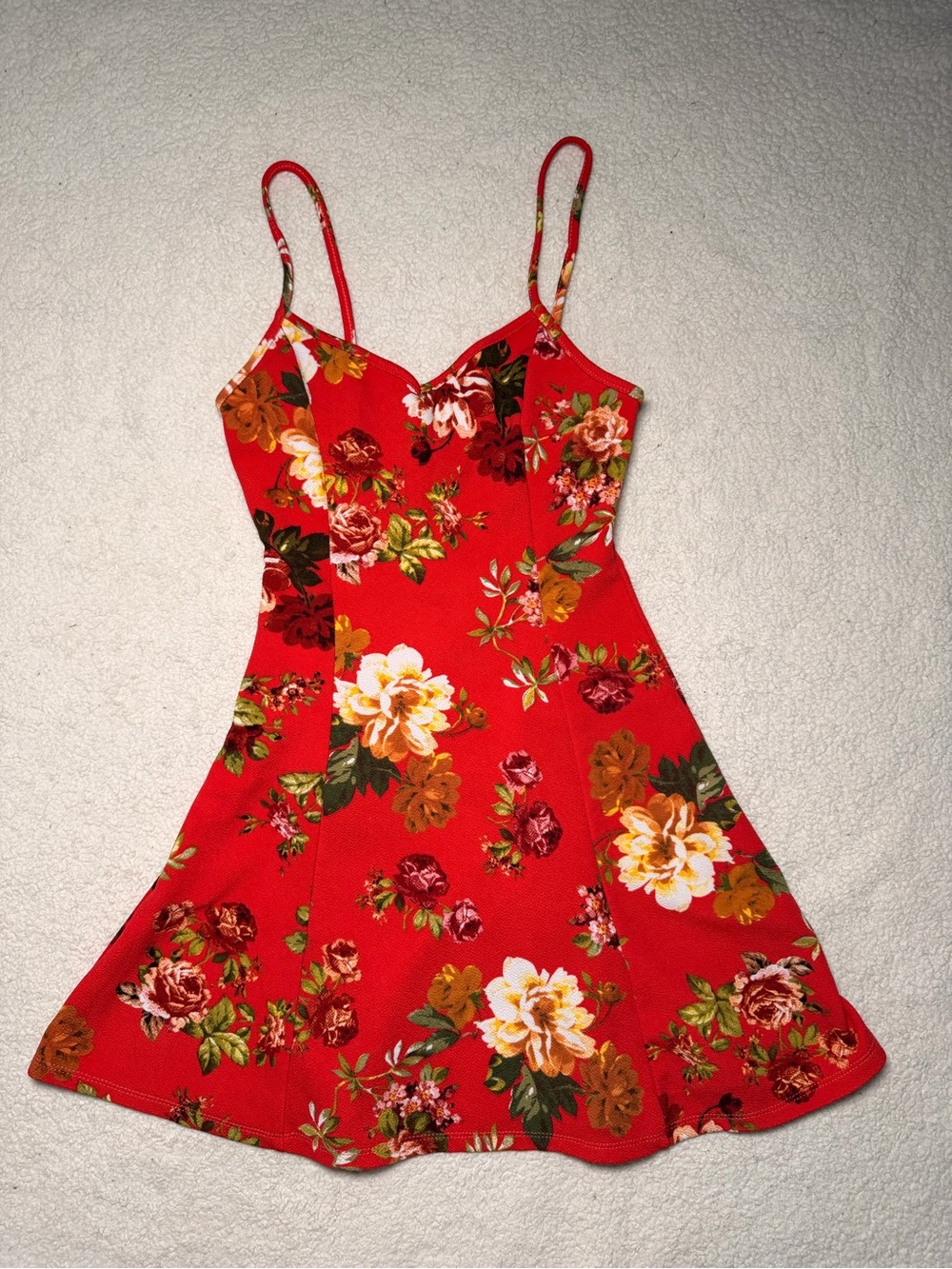 Ambiance Apparel Floral Skater Dress